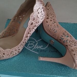 Blue by Betsey Johnson Women's Pink Heels